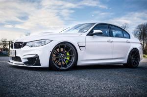BMW M3 Sedan on Vorsteiner Wheels (V-FF 102) 2018 года